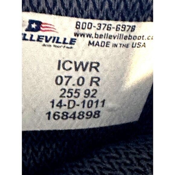 BELLEVILLE ICWR Intermediate Wet/Cold GORE-TEX Combat Military Boots‎ Men\'s 7.0R main image 6
